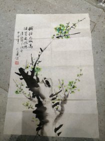 刘仁通国画  终身保真  约三平尺  7