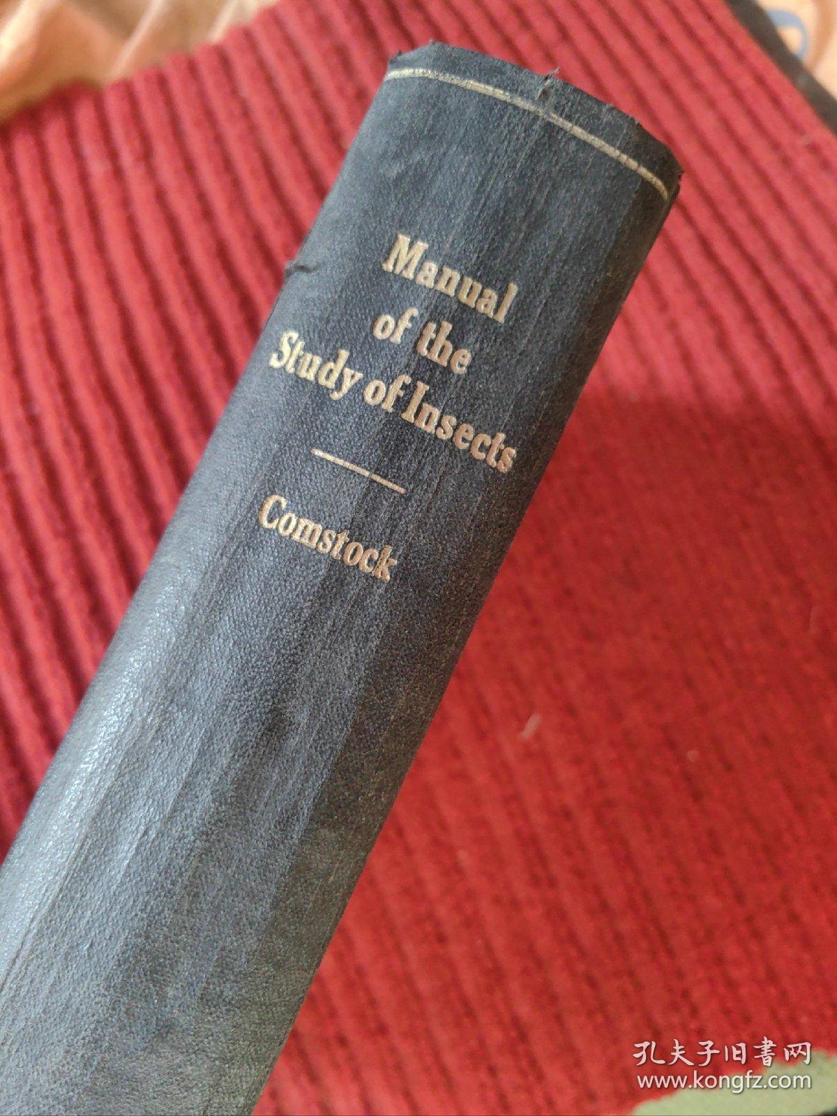 A Manual For The Study Of Insects (1895)【金陵大学馆藏。藏书票一枚】