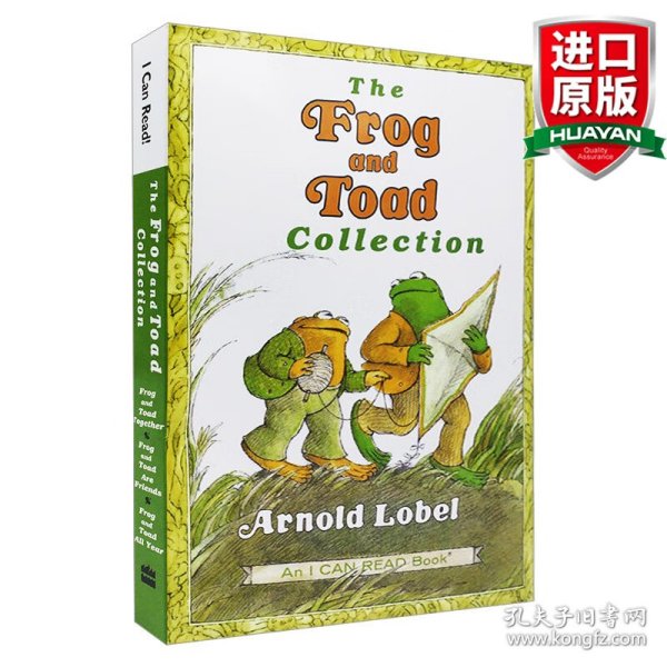 The Frog and Toad Collection Box Set (I Can Read, Level 2)青蛙和蟾蜍合集 英文原版