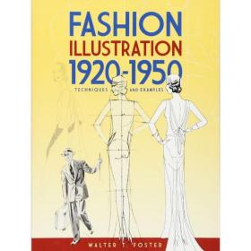 Fashion Illustration 进口艺术 1920-1950年的时尚插画