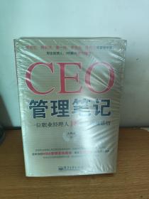 CEO管理笔记：—一位职业经理人18年的职场感悟