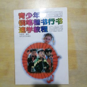 青少年钢笔楷书行书速学教程 签赠本