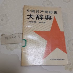 中国共产党历史大辞典人物分册第一卷
