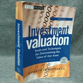 Investment Valuation：Tools and Techniques for Determining the Value of Any Asset