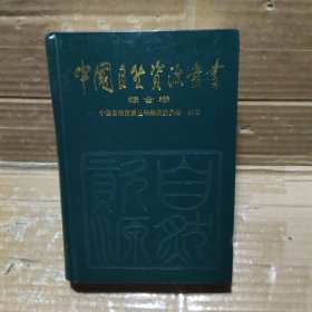 中国自然资源丛书  综合卷