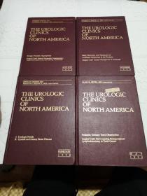 THE UROLOGIC CLINICS OF NORTH AMERICA 1990全年16开精装合订4册全 英文原版医学书