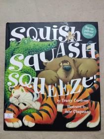 英文精装绘本：Squish Squash Squeeze!