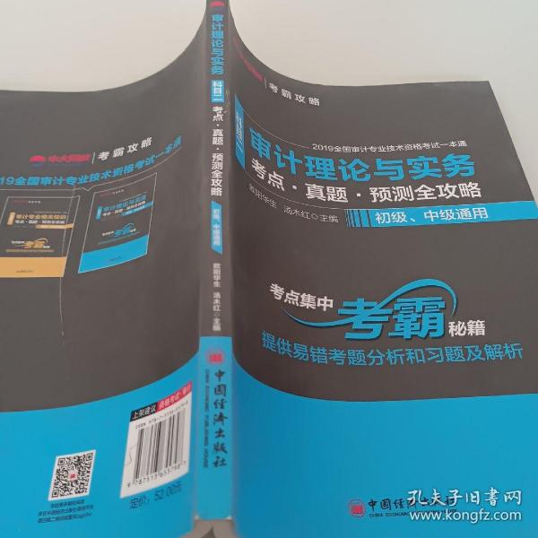 审计理论与实务（科目二考点·真题·预测全攻略初级、中级通用）