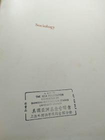 SOCIOLOGY（美国亚洲基金会赠书 上海外国语学院图书馆分发）