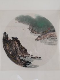 山水国画 葛茂柱•春到黄山（参展作品）