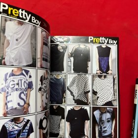 Pretty Boy 【2012年T恤】--8开服装原版杂志