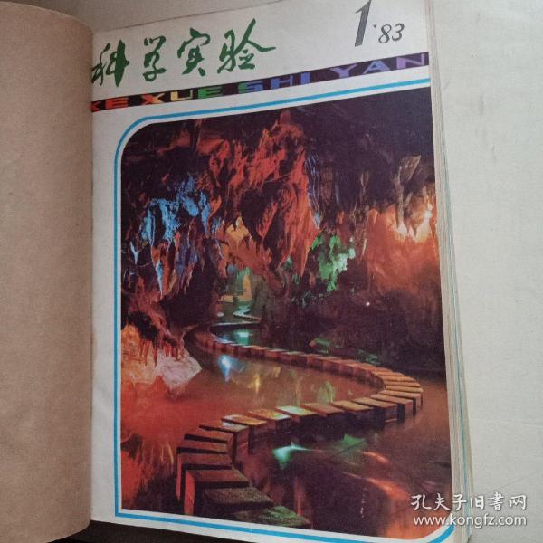 科学实验 1983年 科学实验 1983年第一期至第12期全 合订本  附1983年总目录《科学实验》编辑部