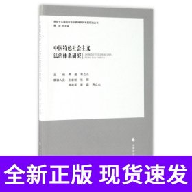 中国特色社会主义法治体系研究