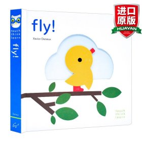 英文原版 TouchThinkLearn: Fly!  触摸思考学习：飞 英文版 进口英语原版书籍