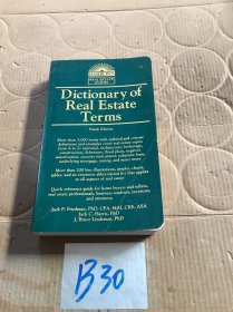 英文原版 Dictionary of Real Estate Terms 巴朗 房地产术语词典 英文版