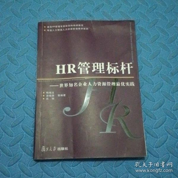 HR管理标杆：世界知名企业人力资源管理最优实践