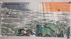 江山如此多娇 陈老师画作