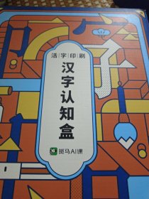 活字印刷汉字认知盒：活字印刷套装