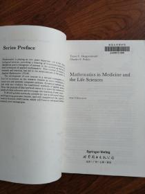 医学和生命科学中的数学问题（英文版）【2004年二印】