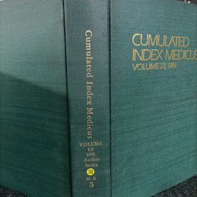 Cumulated Index Medicus（VOLUME 22 1981 Author Index）M–R 5