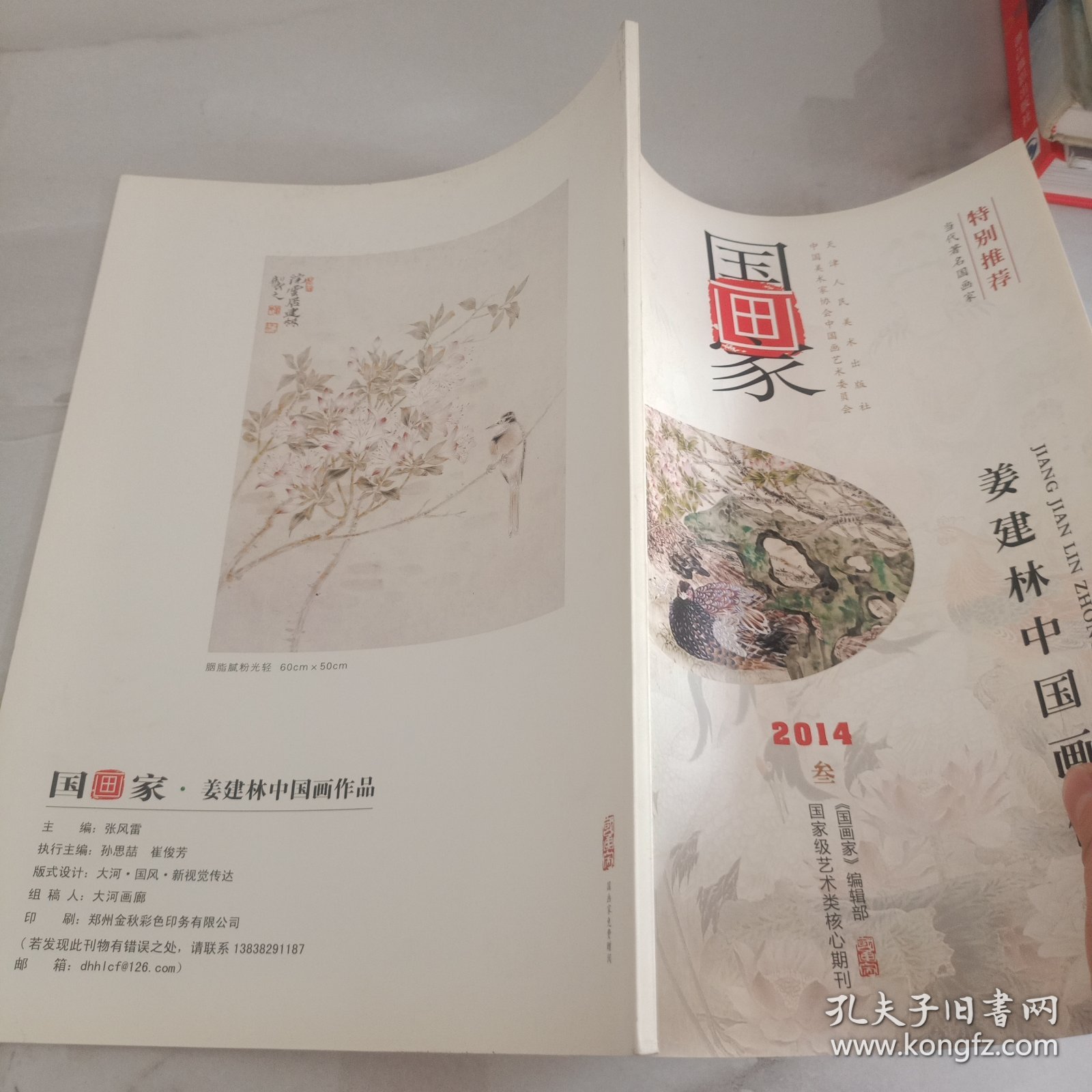 国画家 2014年 第3期 姜建林中国画作品 杂志