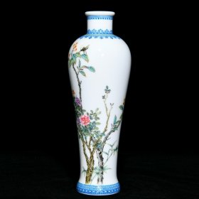 《精品放漏》雍正梅瓶——清代瓷器收藏l