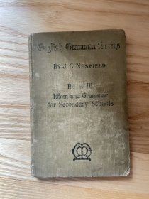 IDIOM AND GRAMMAR 英语语法系列古董书 有签名