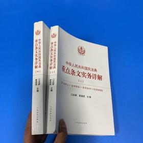 中华人民共和国民法典重点条文实务详解 上中册