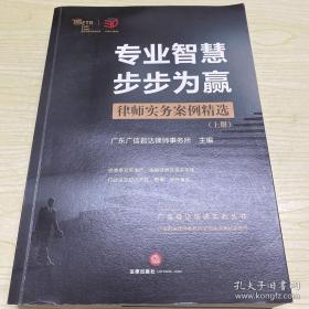 专业智慧 步步为赢——律师实务案例精选 上