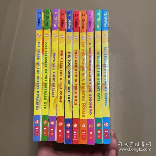 Geronimo Stilton #10: All Because of a Cup of Coffee  老鼠记者系列#10：一杯咖啡惹的祸  