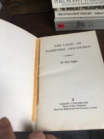 The logic of scientific discovery 卡尔·波普尔 科学发现的逻辑