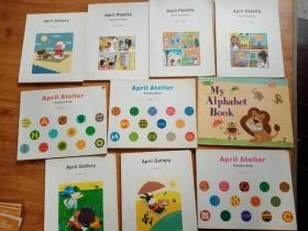April English英语10本英文绘本打包二手