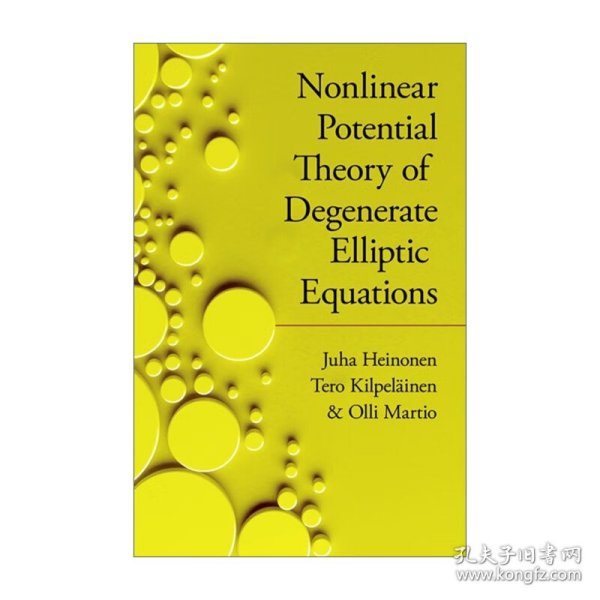 Nonlinear Potential Theory of Degenerate Elliptic Equations