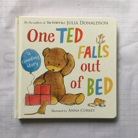 One Ted Falls Out of Bed 一直泰迪熊从床上掉下来 卡板书  精装