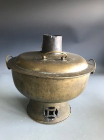 可以使用的铜火锅