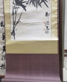 北京。河北 郭风惠 花鸟立轴 保真