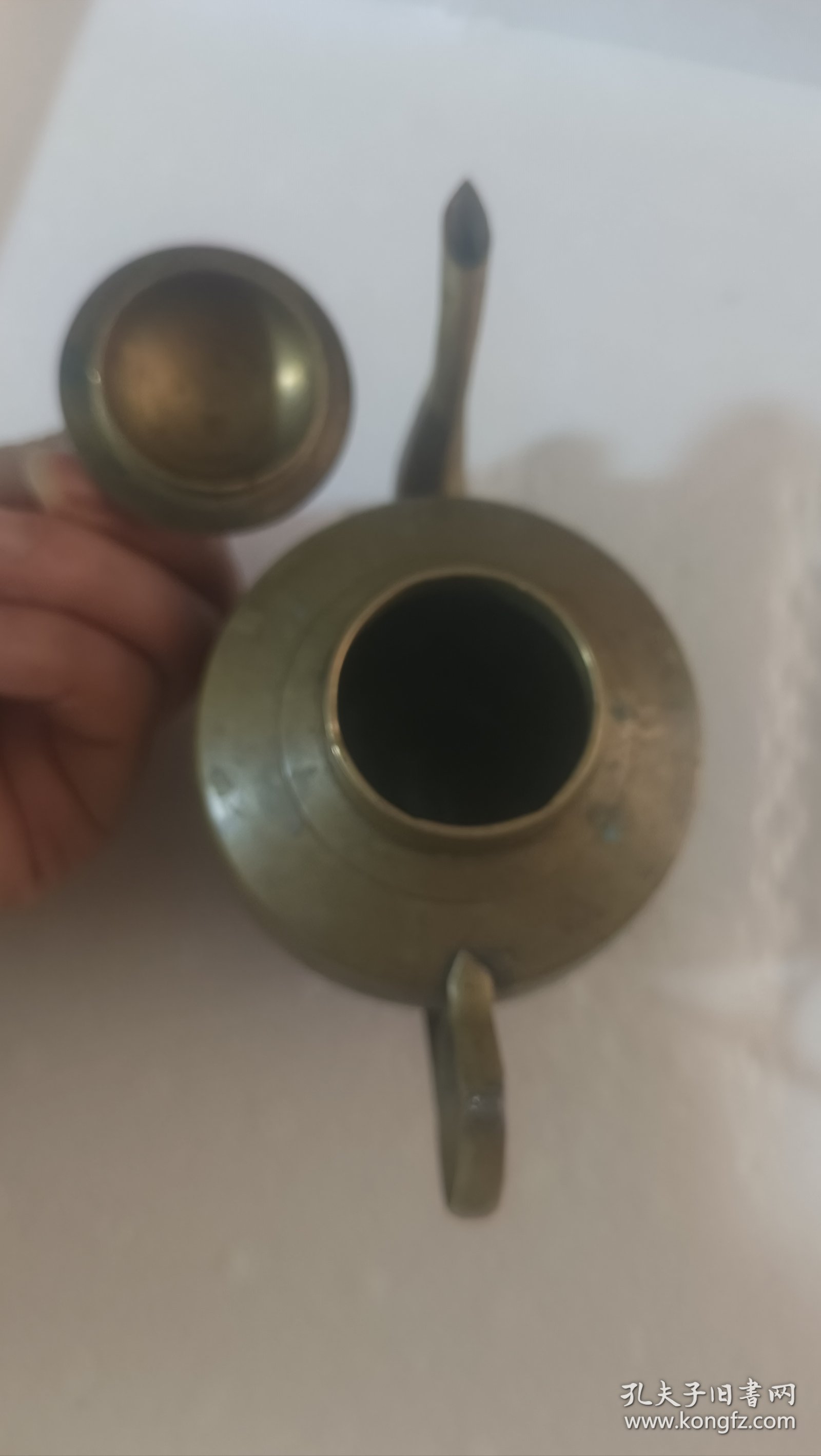 精美小铜酒壶一把