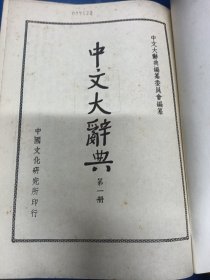 中文大辞典（1）330123