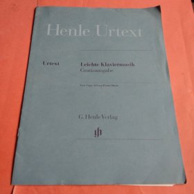 Henle Urtext Leichte Klaviermusik Cratisgabe【外文原版】