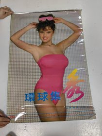 1993年塑纸挂历·环球集秀（美女）1-12月份 共13张全