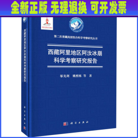 西藏阿里地区阿汝冰崩科学考察研究报告