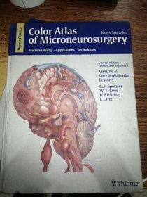 Color Atlas of Microneurosurgery／显微神经外科彩色图谱（2+3）