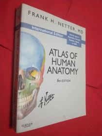 Atlas of Human Anatomy, International Edition人体解剖学图谱，国际版，第六版 英文原版