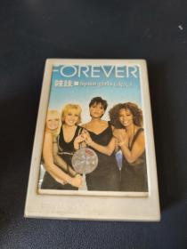 辣妹Spice girls《永久Forever》磁带，嘉禾音乐唱片供版，上海音像公司出版