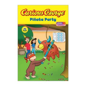 Curious George Pinata Party 皮纳塔派对 好奇猴乔治分级读物Level 1