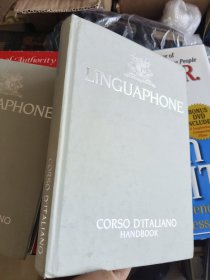 LINGUAPHONE -CORSO D'ITALIANO HANDBOOK-Explanatory notes vocabularies（ 灵格风）语言通-意大利语法课程手册 英语原版 精装有书香味