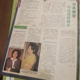 古早怀旧收藏 8开港版彩页切页写真 90年代 珍贵老照片老报纸 1页1面 郑伊健 李蕙敏 可能有发黄发皱折损开裂黄斑霉点破洞等岁月痕迹 严重处有拍照  看清品相 介意勿拍 拍下视为接受不退不换