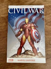 Civil war 漫威 正品 英文