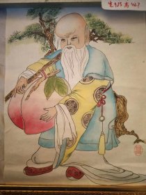 张鑫荣工笔画十四幅。品相如图。大小不一样。