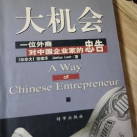 大机会：一位外商对中国企业家的忠告